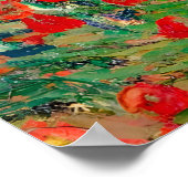 Van Gogh, Papaverveld, 1890 Poster (Hoek)