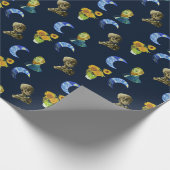 Van Gogh patroon Cadeaupapier (Hoek)