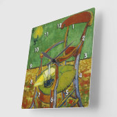 Van Gogh Paul Gauguin Leunstoel (F499) Vierkante Klok (Hoek)