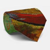 Van Gogh Paul Gauguin's stoel (F499) Stropdas (Opgerold)