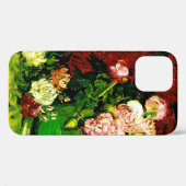 Van Gogh Peonies en Rozen Case-Mate iPhone Case (Achterkant (horizontaal))