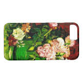 Van Gogh Peonies en Rozen Case-Mate iPhone Case (Achterkant (Horizontaal))