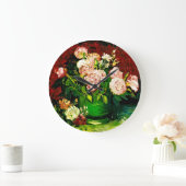 Van Gogh Peonies en Rozen Grote Klok (Huis)