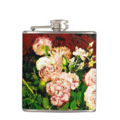 Van Gogh Peonies en Rozen Heupfles (Voorkant)