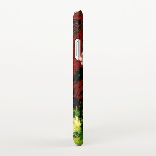 Van Gogh Peonies en Rozen iPhone Hoesje (Rechterkant)