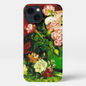 Van Gogh Peonies en Rozen iPhone Hoesje (Achterkant)