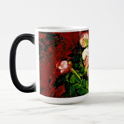 Van Gogh Peonies en Rozen Magische Mok (Links)