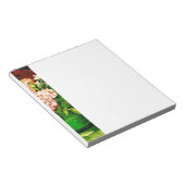 Van Gogh Peonies en Rozen Notitieblok (Schuin)