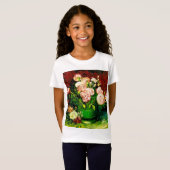 Van Gogh Peonies en Rozen T-shirt (Voorkant volledig)