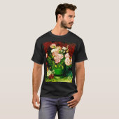 Van Gogh Peonies en Rozen T-shirt (Voorkant volledig)
