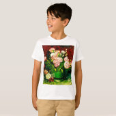 Van Gogh Peonies en Rozen T-shirt (Voorkant volledig)