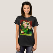 Van Gogh Peonies en Rozen T-shirt (Voorkant volledig)