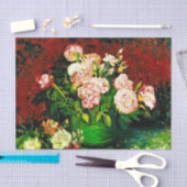 Van Gogh Peonies en Rozen Tissuepapier (Craft)