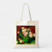 Van Gogh Peonies en Rozen Tote Bag (Achterkant)