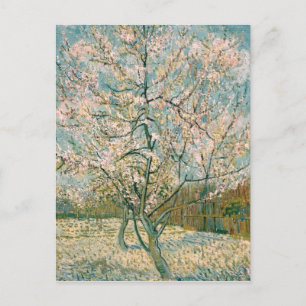 Van Gogh Pink Perzikboom in Bloesem (F404) Briefkaart