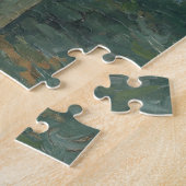 Van Gogh Pioenrozen & Blauwe Dovenetels Kunst Legpuzzel (Zijkant)