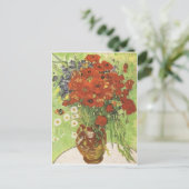 Van Gogh Poppies Briefkaart (Staand voorkant)