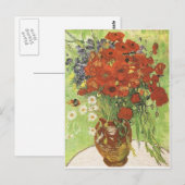 Van Gogh Poppies Briefkaart (Voorkant / Achterkant)