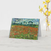 Van Gogh - Poppy Field Kaart (Gele Bloem)