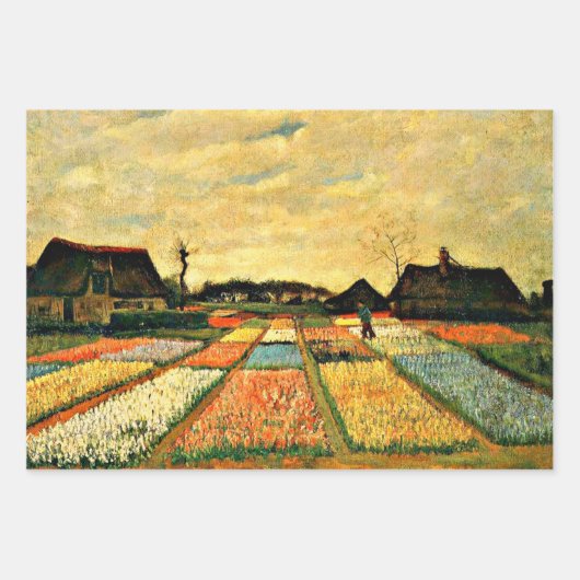 Van Gogh populaire schilderijen, drie Inpakpapier Vel (Voorkant 2)