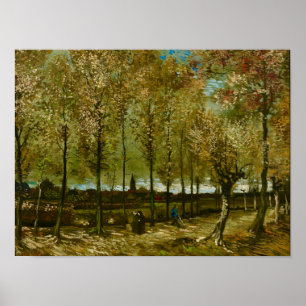 Van Gogh Populieren bij Nuenen Landschap  Poster