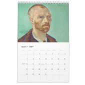 Van Gogh Portreits Agenda Kalender (Mar 2027)