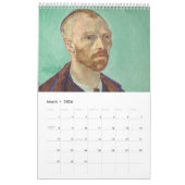 Van Gogh Portreits Agenda Kalender (Mar 2026)