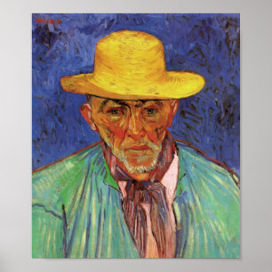 Van Gogh - Portret Patience Escalier Poster