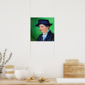 Van Gogh Portret van Armand Rouin Poster (Keuken)