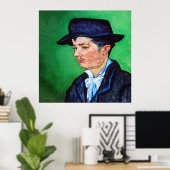 Van Gogh Portret van Armand Rouin Poster (Thuiskantoor)