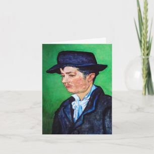 Van Gogh Portret van Armand Roulin Notitiekaartje