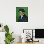 Van Gogh - Portret van Armand Roulin Poster (Thuiskantoor)