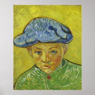Van Gogh - Portret van Camille Roulin Poster