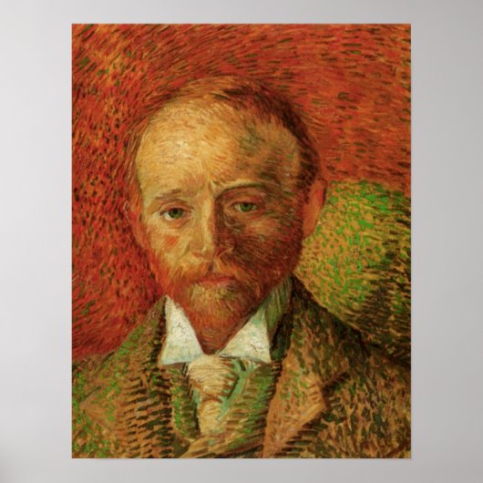 Van Gogh Portret van de Art Dealer Alexander Reid Poster (Voorkant)
