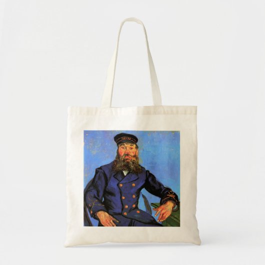 Van Gogh, Portret van de postbode Joseph Roulin Tote Bag (Voorkant)