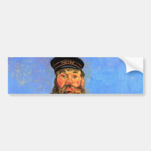 Van Gogh, portret van de postman Joseph Roulin Bumpersticker