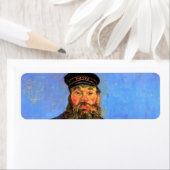 Van Gogh, portret van de postman Joseph Roulin Etiket (Insitu)