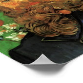 Van Gogh - Portret van de Postman Joseph Roulin Poster (Hoek)