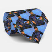 Van Gogh, portret van de postman Joseph Roulin Stropdas (Opgerold)