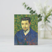 Van Gogh | Portret van dr. Félix Rey | 1889 Briefkaart (Staand voorkant)