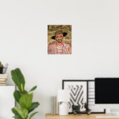 Van Gogh - Portret van een jongere Poster (Thuiskantoor)