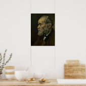 Van Gogh - Portret van een oude man Poster (Keuken)
