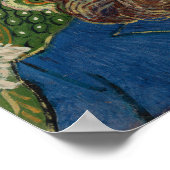 Van Gogh - portret van Joseph Roulin Poster (Hoek)