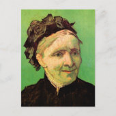 Van Gogh; portret van moeder artiest,  kunst Briefkaart (Voorkant)