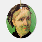 Van Gogh; portret van moeder artiest,  kunst Keramisch Ornament (Links)