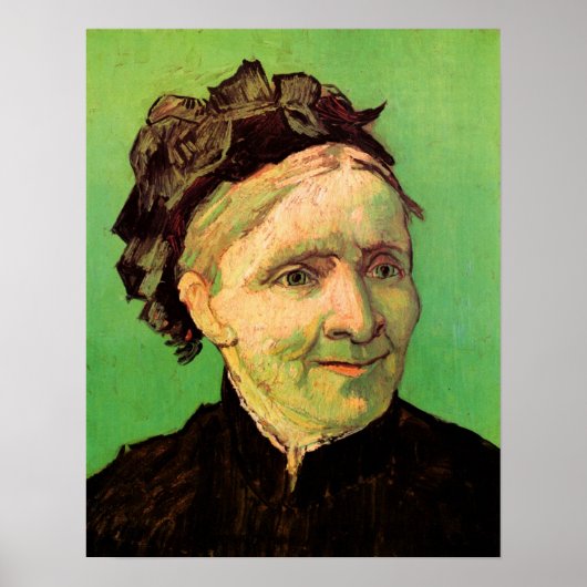Van Gogh; portret van moeder artiest,  kunst Poster (Voorkant)