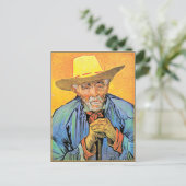 Van Gogh - Portret van Patience Escalier, 1888 Briefkaart (Staand voorkant)