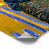 Van Gogh - Portret van Pere Tanguy, fijne kunst Poster (Hoek)