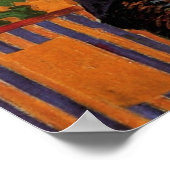 Van Gogh, portret van Père Tanguy,  kunst Poster (Hoek)