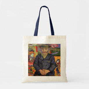Van Gogh, portret van Père Tanguy,  kunst Tote Bag